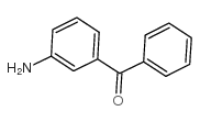 3-aminobenzophenone Structure