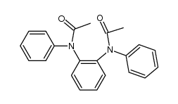 N,N'-diphenyl-N,N'-o-phenylene-bis-acetamide Structure