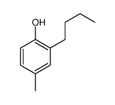 2-butyl-4-methylphenol Structure