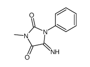 5-imino-3-methyl-1-phenylimidazolidine-2,4-dione Structure