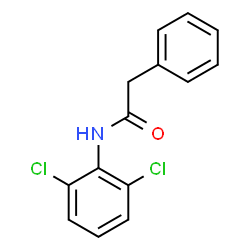 N-(2,6-二氯苯基)-2-苯基乙酰胺结构式