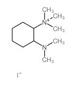 Ammonium,[2-(dimethylamino)cyclohexyl]trimethyl-, iodide, trans- (8CI) Structure