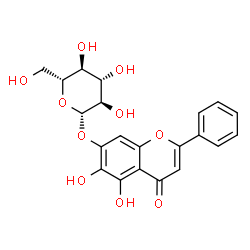 Baicalin hydrate Structure