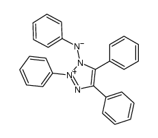 2,4,5-triphenyl-1,2,3-triazolium 1-phenyl-aminide结构式