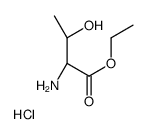 ethyl DL-threoninate hydrochloride Structure