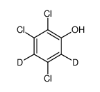 2,3,5-trichlorophenol-4,6-d2 Structure