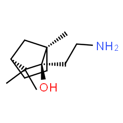 Bicyclo[2.2.1]heptan-2-ol, 2-(2-aminoethyl)-1,3,3-trimethyl-, (1R,2R,4S)- (9CI)结构式