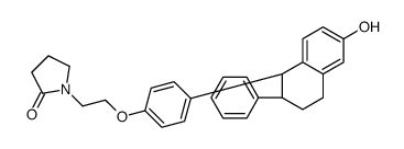 Lasofoxifene 2-Oxide structure