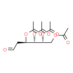 2-Deoxy-D-arabino-hexose tetraacetate结构式
