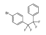 1-bromo-4-(1,1,2,2-tetrafluoro-2-phenylethyl)benzene Structure