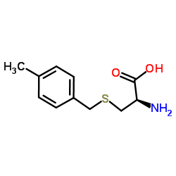 S-(4-Methylbenzyl)-L-cysteine Structure