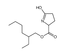 2-ethylhexyl 5-oxo-L-prolinate Structure