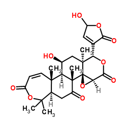 21,23-Dihydro-23-hydroxy-21-oxozapoterin结构式
