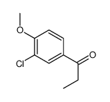 1-(3-Chloro-4-methoxyphenyl)-1-propanone Structure
