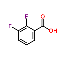 2,3-Difluorobenzoic acid structure