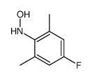 N-(4-fluoro-2,6-dimethylphenyl)hydroxylamine结构式