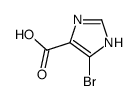 5-bromo-1H-imidazole-4-carboxylic acid structure