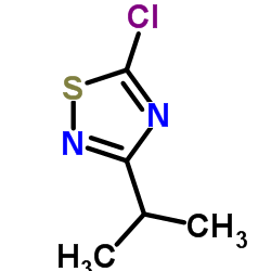 5-Chloro-3-isopropyl-1,2,4-thiadiazole Structure