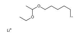 lithium,1-(1-ethoxyethoxy)hexane结构式