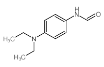 N-(4-二乙氨基苯基)甲酰胺结构式