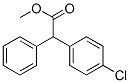 (4-Chlorophenyl)phenylacetic acid methyl ester结构式