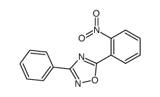 5-(2-nitro-phenyl)-3-phenyl-[1,2,4]oxadiazole Structure