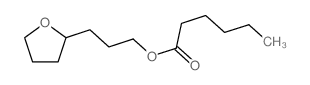 Hexanoicacid, 3-(tetrahydro-2-furanyl)propyl ester Structure