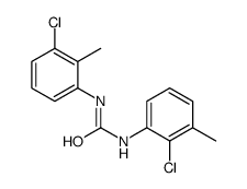 N-(2-Chloro-3-methylphenyl)-N'-(3-chloro-2-methylphenyl)urea结构式