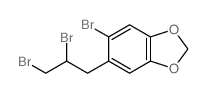 1,3-Benzodioxole,5-bromo-6-(2,3-dibromopropyl)- picture