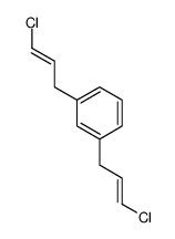 1,3-bis(3-chloroprop-2-enyl)benzene Structure