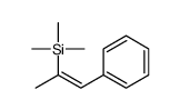 trimethyl(1-phenylprop-1-en-2-yl)silane结构式