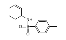 N-cyclohex-2-en-1-yl-4-methylbenzenesulfonamide结构式