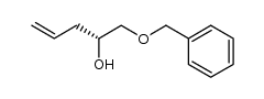 (R)-1-(benzyloxy)-2-hydroxypent-4-ene结构式