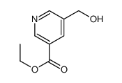 ethyl 5-(hydroxymethyl)pyridine-3-carboxylate Structure