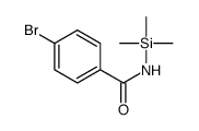4-bromo-N-trimethylsilylbenzamide Structure