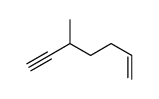 5-methylhept-1-en-6-yne Structure