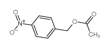 Benzenemethanol,4-nitro-, 1-acetate Structure