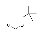 1-(chloromethoxy)-2,2-dimethylpropane结构式