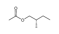 (S)-2-甲基丁醇乙酸酯结构式