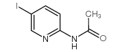 2-乙酰胺基-5-碘吡啶结构式