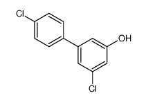 3-chloro-5-(4-chlorophenyl)phenol Structure