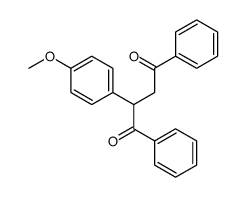2-(4-methoxyphenyl)-1,4-diphenylbutane-1,4-dione结构式