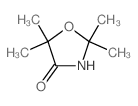 2,2,5,5-Tetramethyloxazolidin-4-one结构式