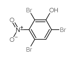 2,4,6-tribromo-3-nitro-phenol Structure
