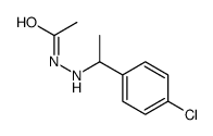 N'-[1-(4-chlorophenyl)ethyl]acetohydrazide结构式