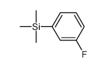 (3-fluorophenyl)-trimethylsilane Structure