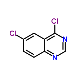 4,6-二氯喹唑啉结构式