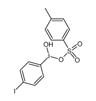 [hydroxy(tosyloxy)iodo]-p-iodobenzene Structure