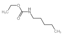 Carbamicacid, N-pentyl-, ethyl ester Structure
