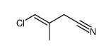 4-chloro-3-methyl-but-3-enenitrile Structure